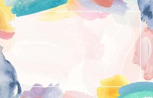 Abstract Colourful Watercolour Background vector