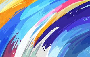 Colorful fine Art Abstract Background vector